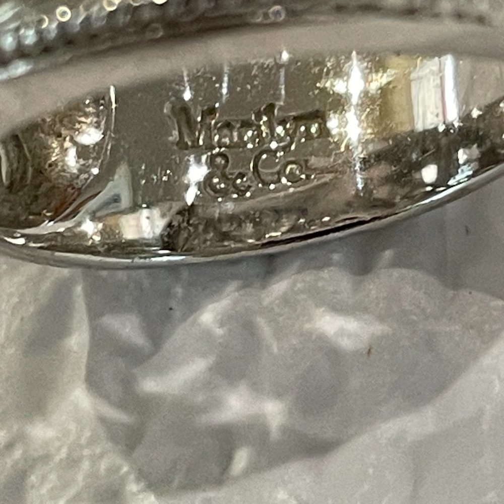 Marilyn & Co. Sterling Silver Filigree Ring - Picture 6 of 8
